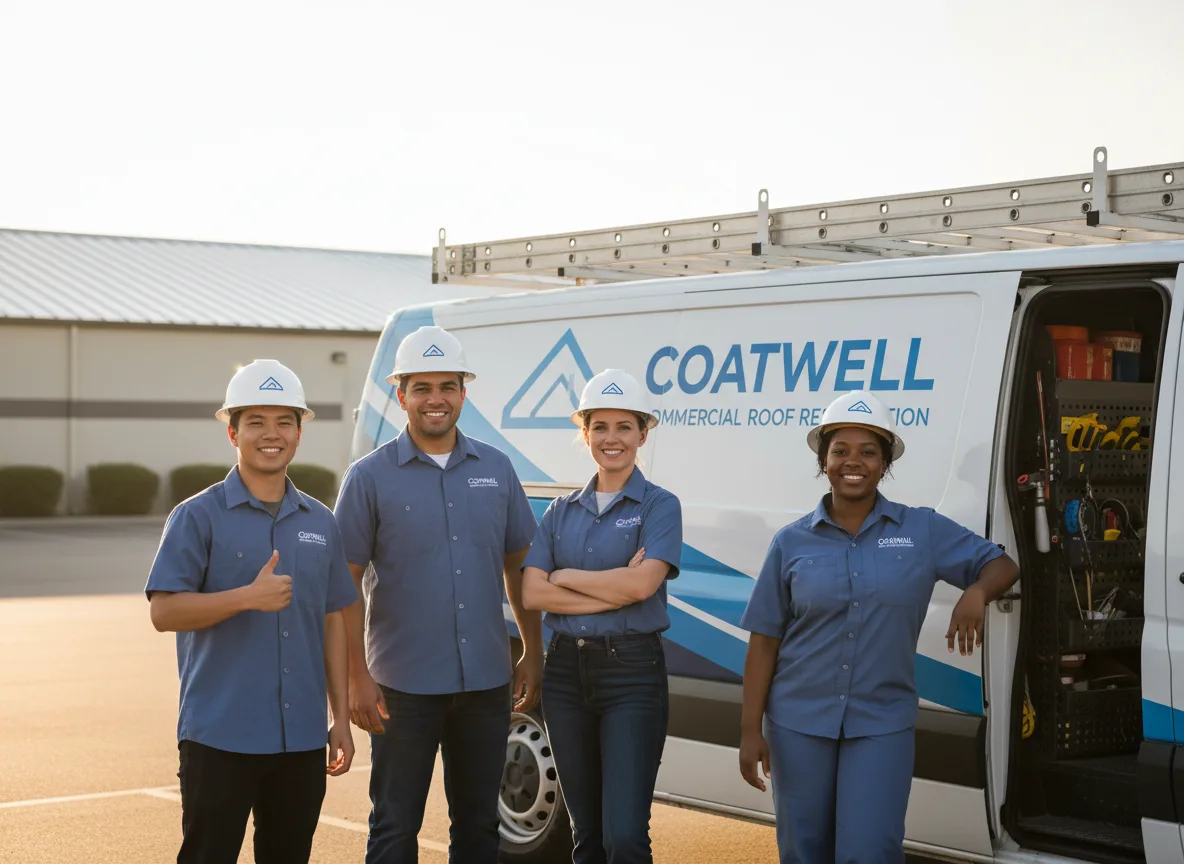 Commercial roof coating company in Lake Delton, WI